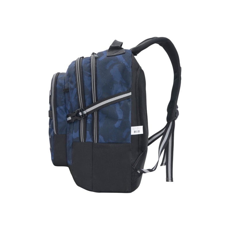 Full Stop Camo Printed School Backpack for Boys - Image 3